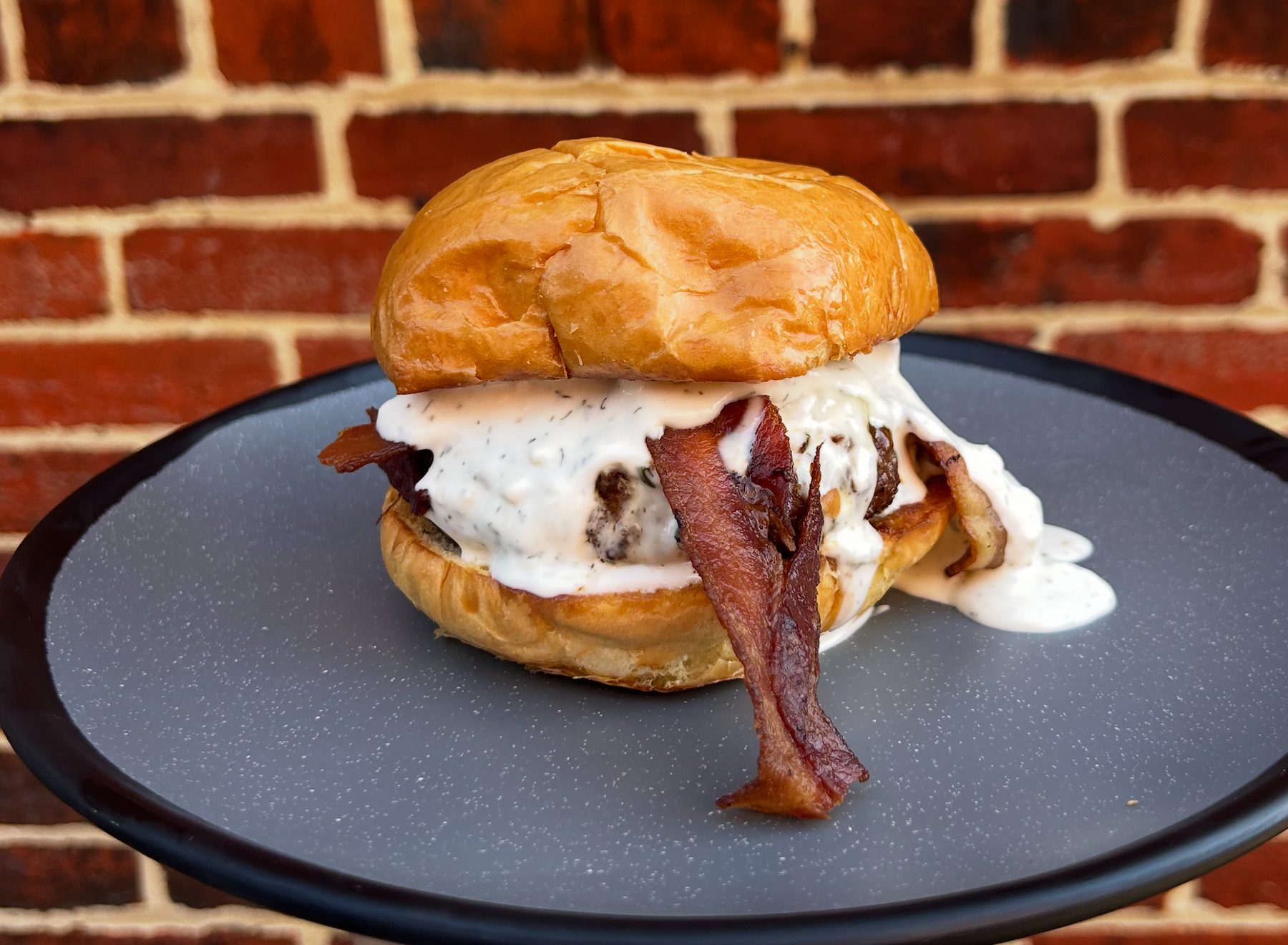 Black and Blue Burger